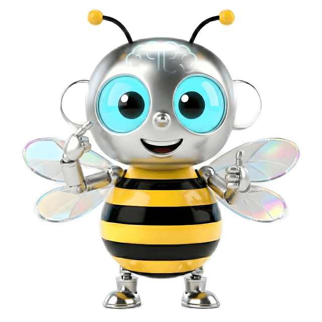 Bibi the robot bee - presenting